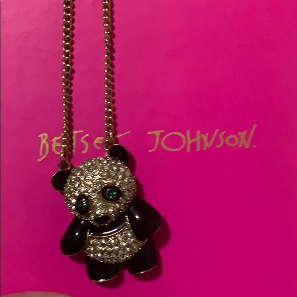 BETSY JOHNSON PANDA NECKLACE - Picture 5 of 6